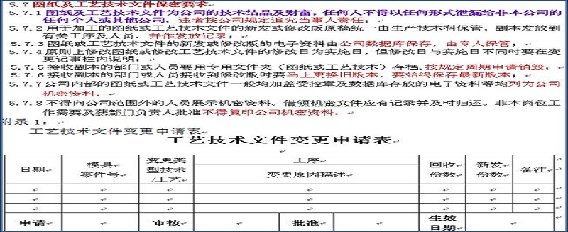 精密模具制造加工图档管理新规定”，加强公司保密机制报道