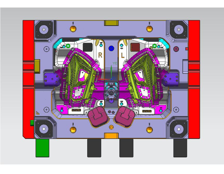 Bezel 汽车车灯模具