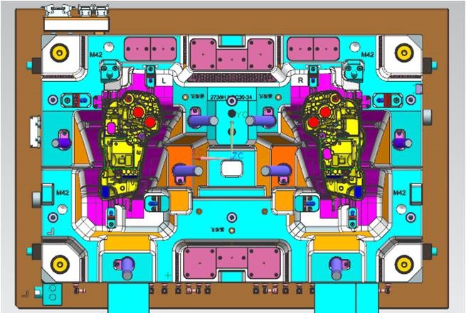 Housing 汽车车灯模具